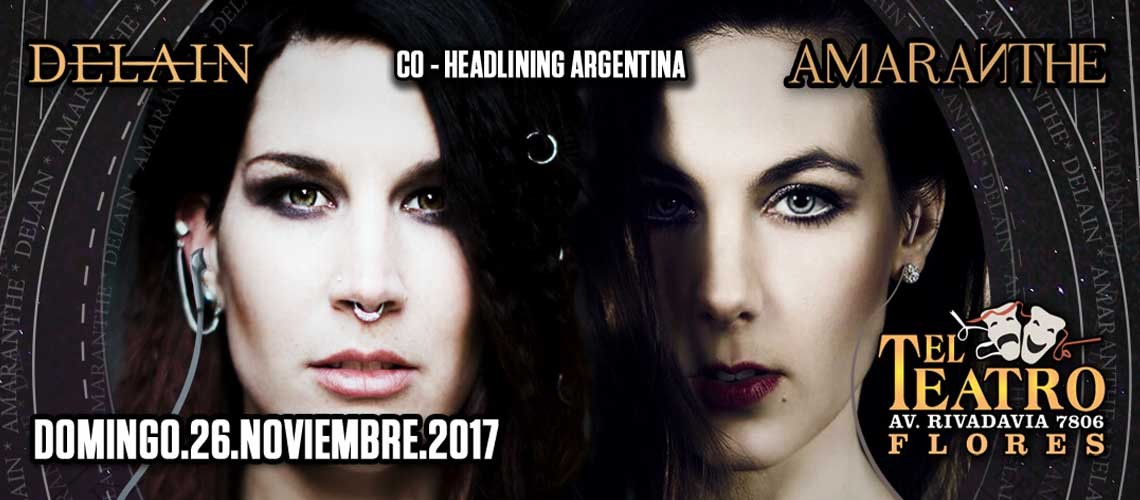 Delain y Amaranthe juntos