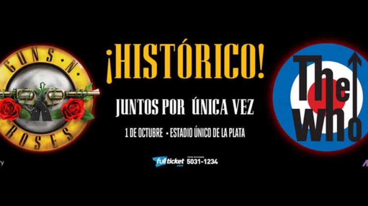 Guns N Roses y The Who en Argentina