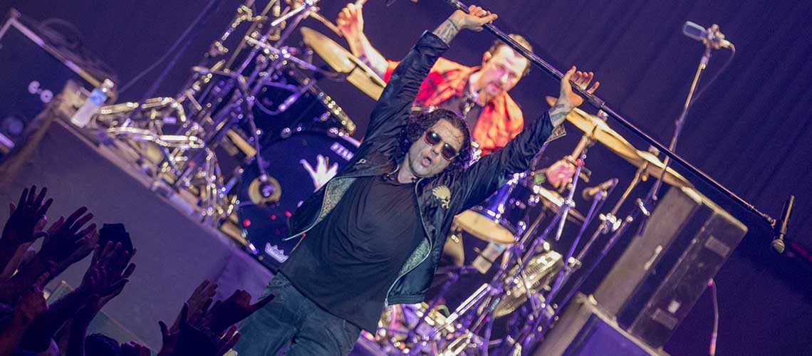 The Cult en el estadio Luna Park