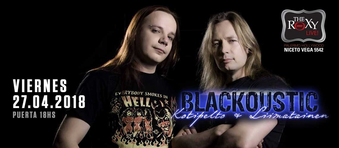 Blackoustic Timo Kotipelto y Jani Liimatainen