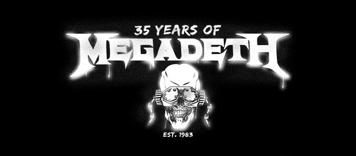 Megadeth festeja su 35 aniversario