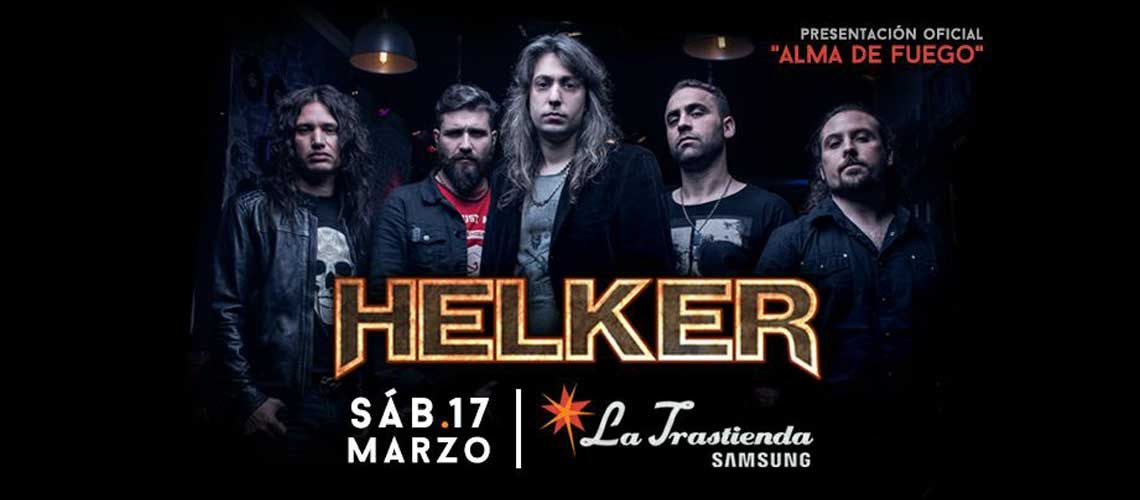 Helker por primera vez en La Trastienda