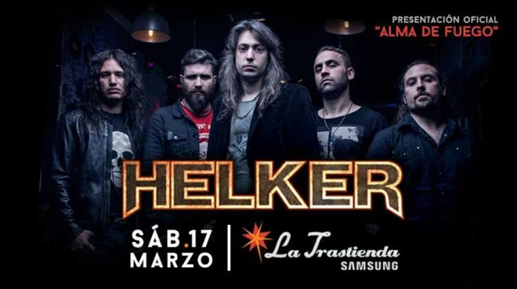 Helker por primera vez en La Trastienda