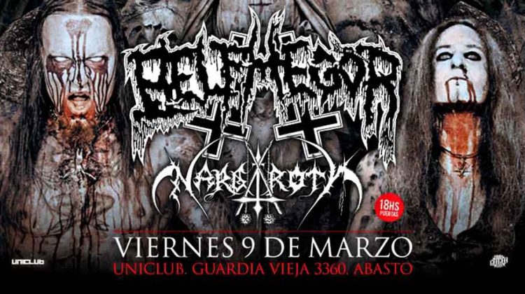 Belphegor y Nargaroth por primera vez juntos en Argentina