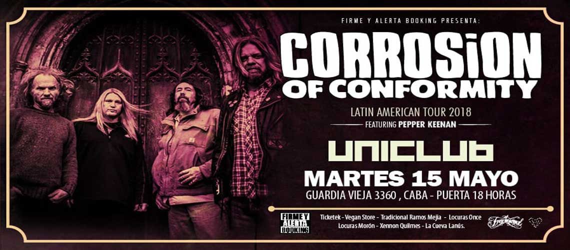 Corrosion of Conformity en Argentina