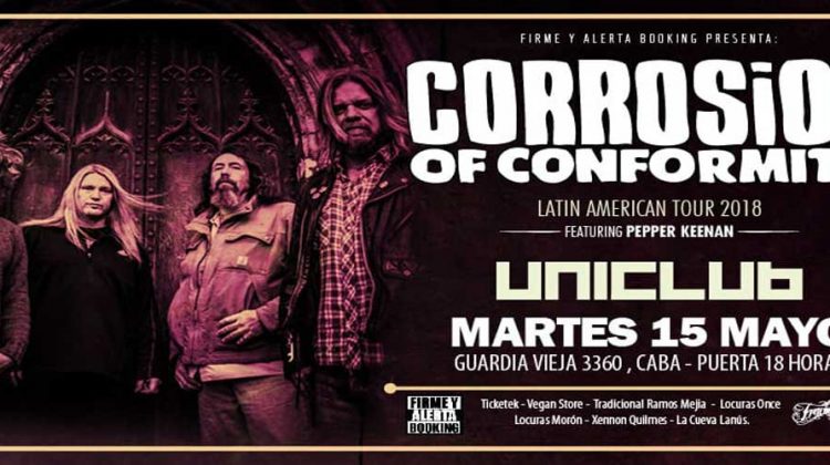 Corrosion of Conformity en Argentina