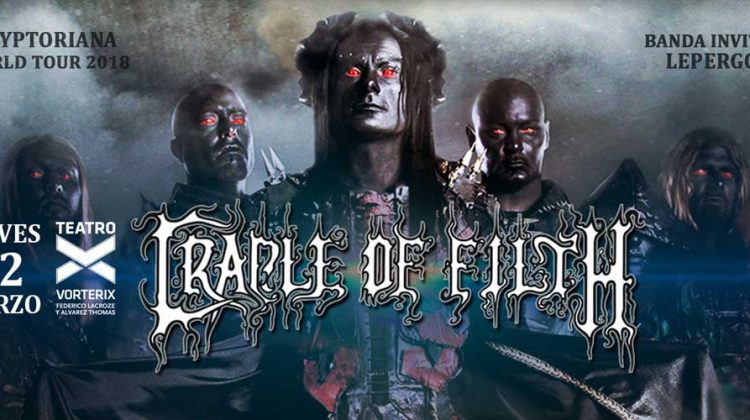 Cradle of Filth en el Teatro Vorterix