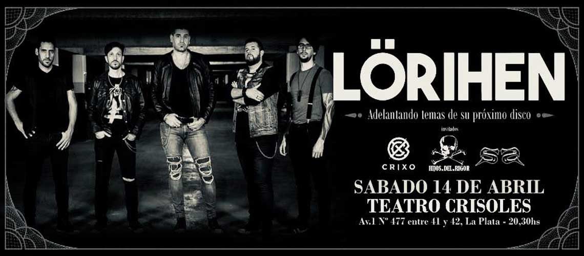 Lörihen adelanta temas de su nuevo disco en La Plata