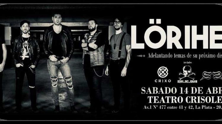 Lörihen adelanta temas de su nuevo disco en La Plata