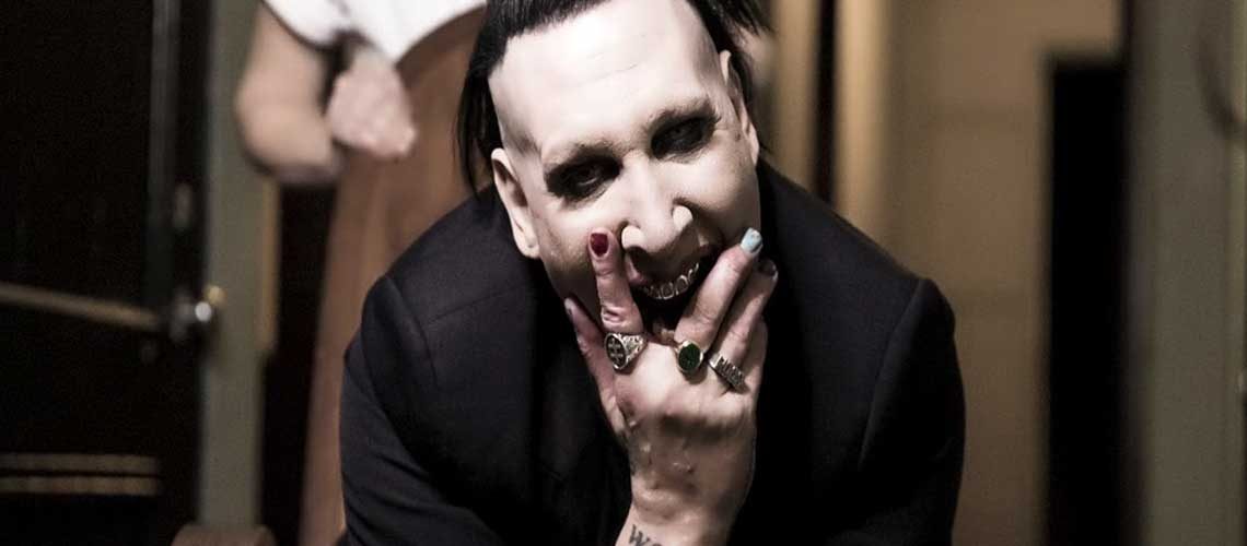 Marilyn Manson Tattooed In Reverse