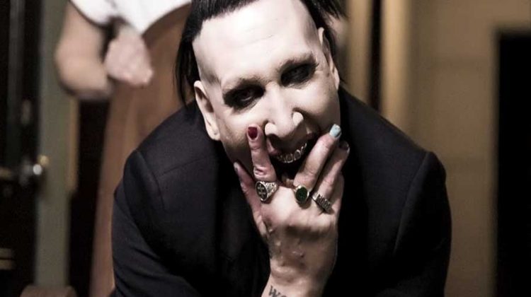 Marilyn Manson Tattooed In Reverse