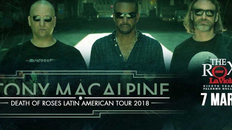 Tony MacAlpine llega por primera vez a Buenos Aires