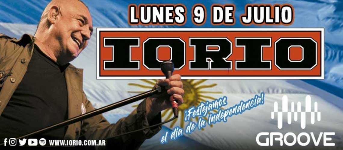 Iorio festeja el día de la independencia en Groove