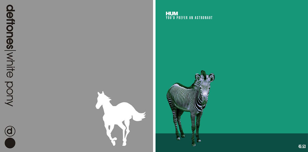 Portadas “White Pony” de Deftones