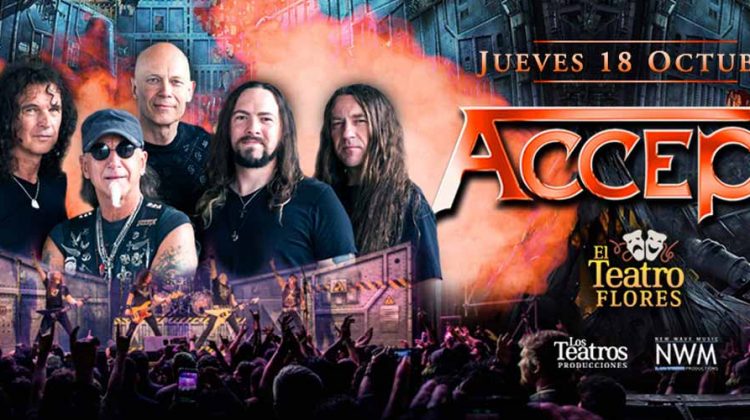 Accept en el Teatro Flores 2018