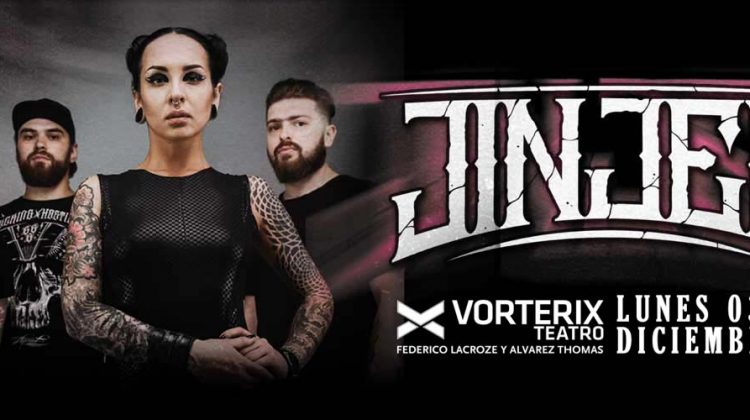 Jinjer en el Tteatro Vorterix