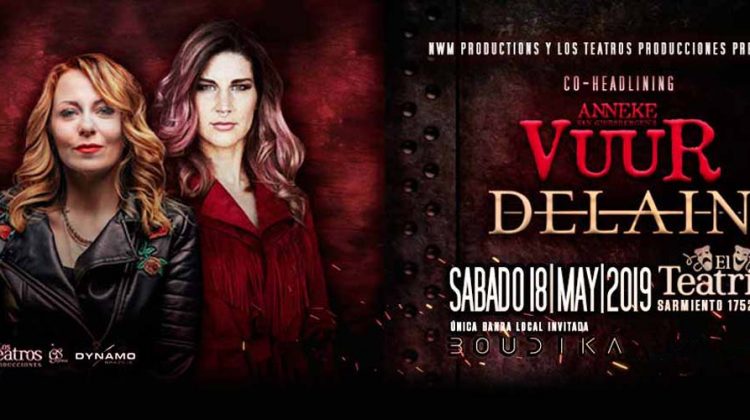 Vuur y Delain en El Teatrito