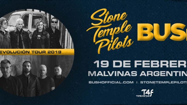 Stone Temple Pilots y Bush en Argentina