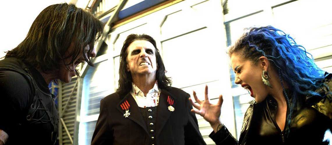 Alice Cooper y Alissa White-Gluz colaboran con Kane Roberts