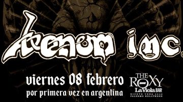 Venom Inc. por primera vez en Argentina