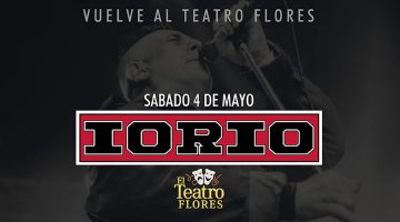 Iorio en el Teatro Flores