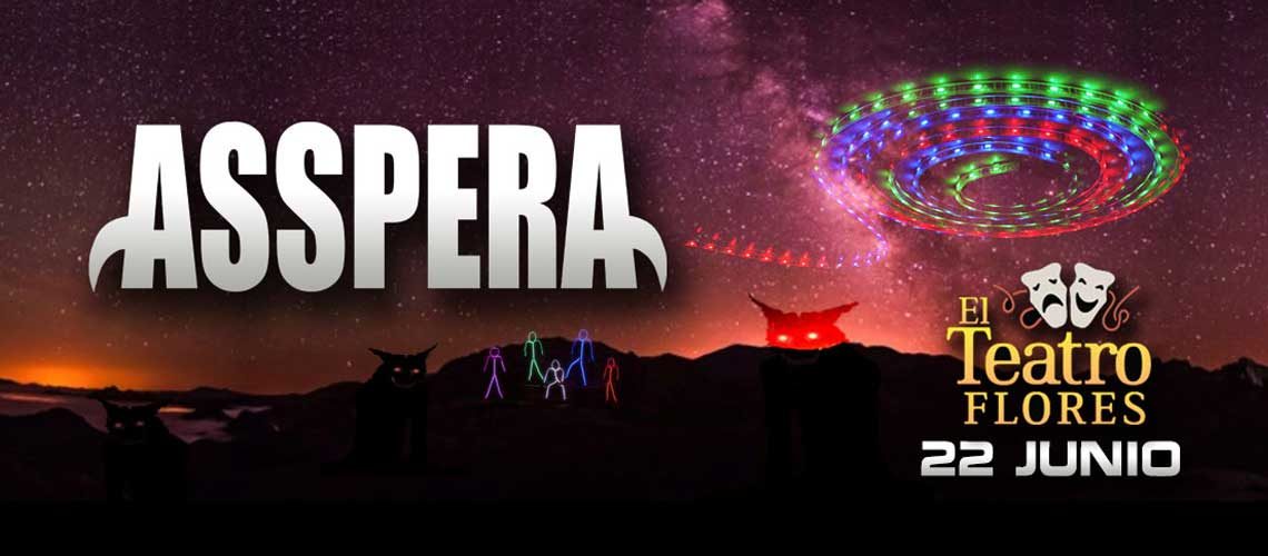 Asspera vuelve al Teatro Flores