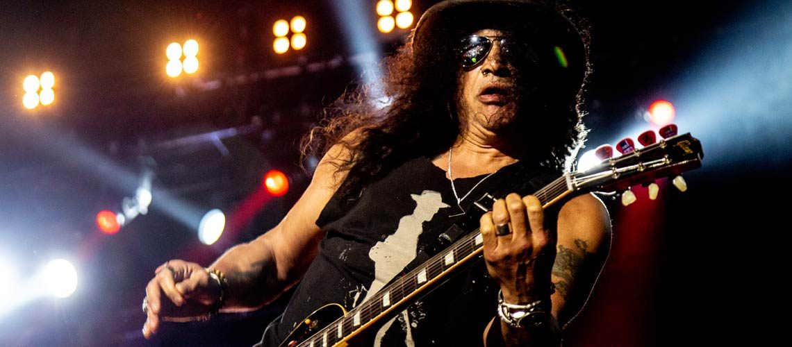 Slash en el Estadio GEBA