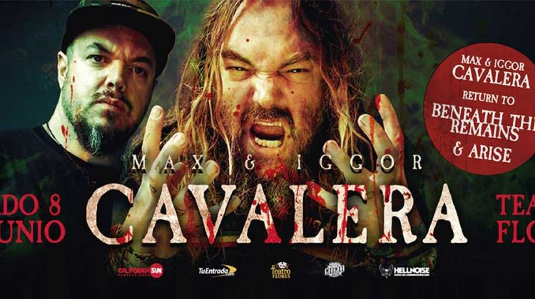 Max & Iggor Cavalera Return to Arise/Beneath en Argentina!