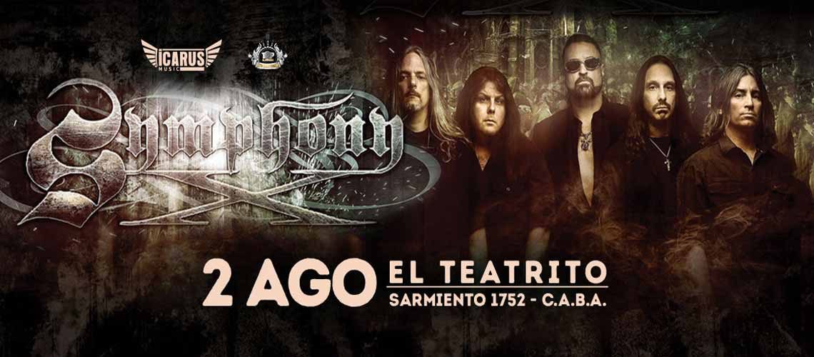 Symphony X en El Teatrito