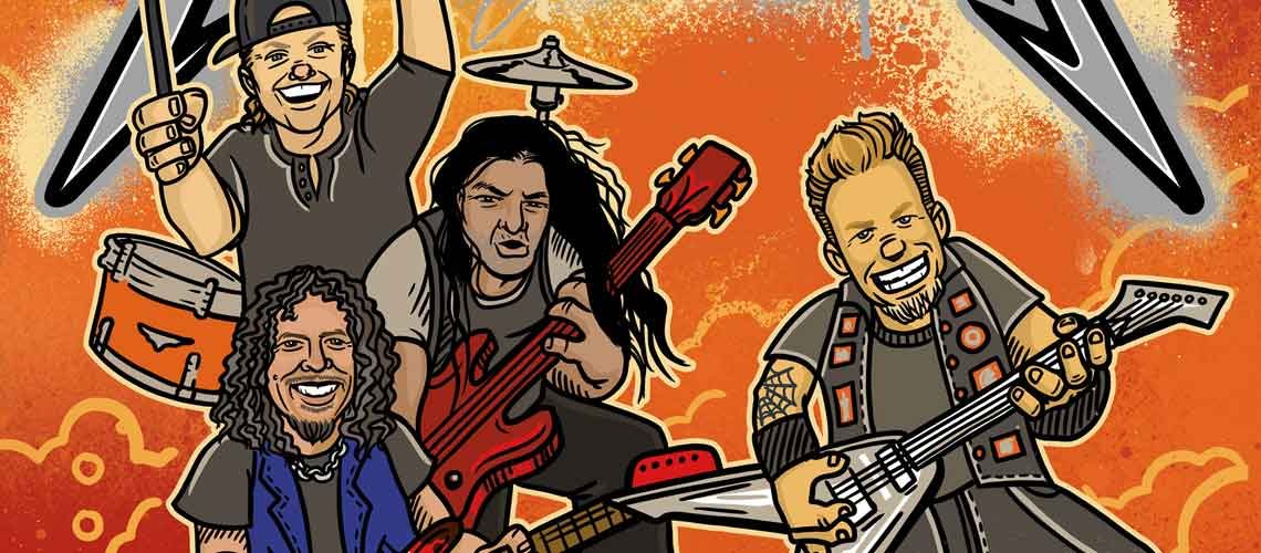 Metallica lanzará un libro infantil sobre su historia