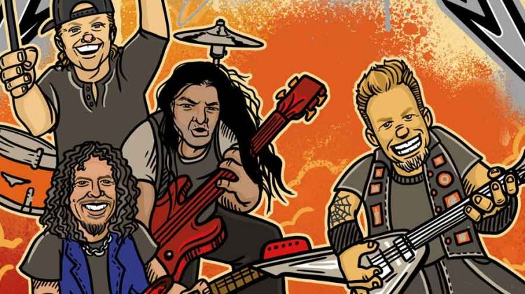 Metallica lanzará un libro infantil sobre su historia