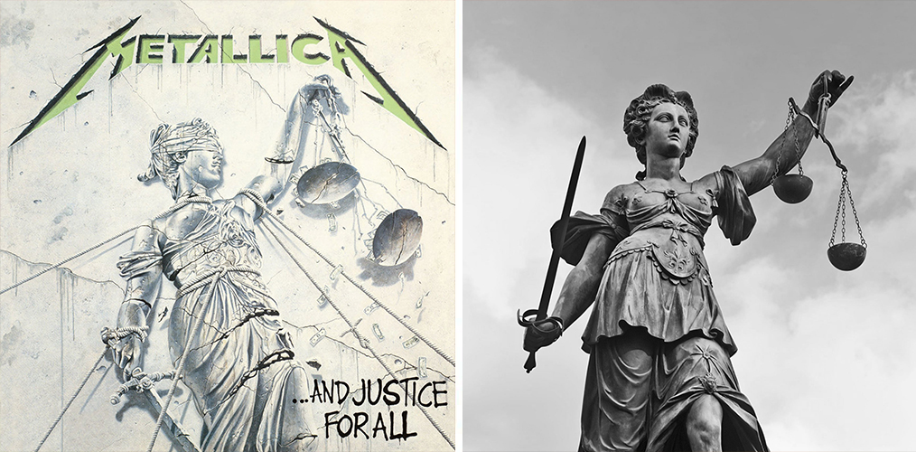 Metallica portada And Justice For All