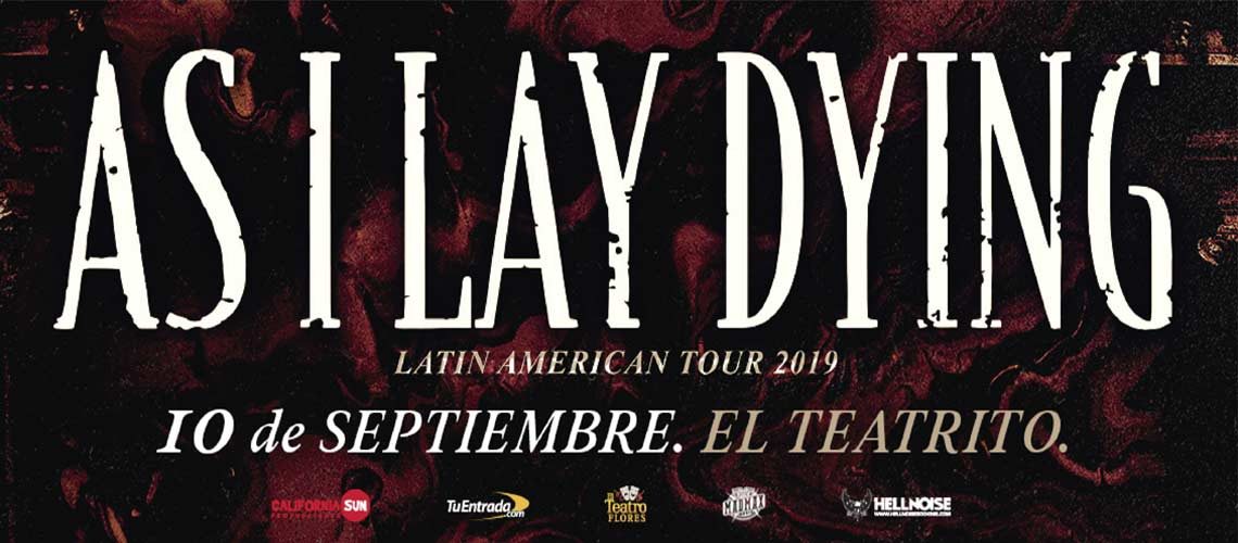 As I Lay Dying en El Teatrito
