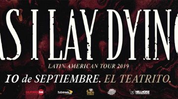 As I Lay Dying en El Teatrito