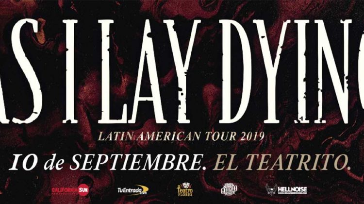 As I Lay Dying en El Teatrito