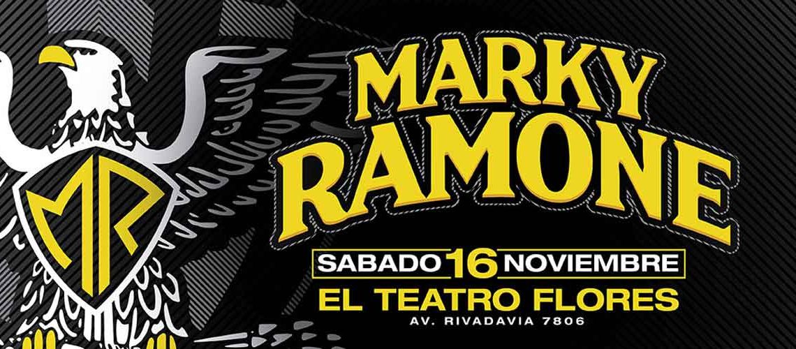 Marky Ramone Teatro Flores 2019