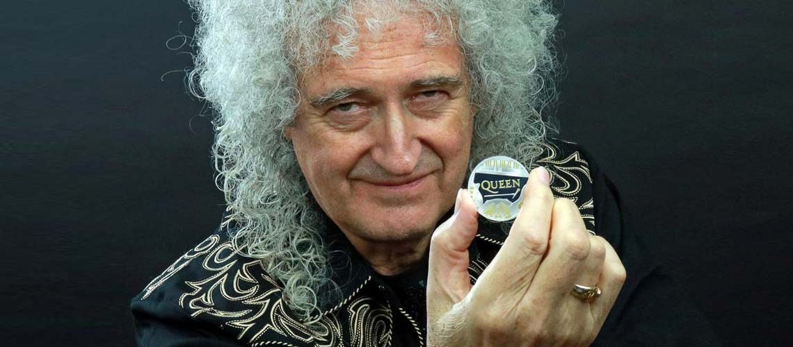 Moneda conmemorativa homenajea al grupo Queen