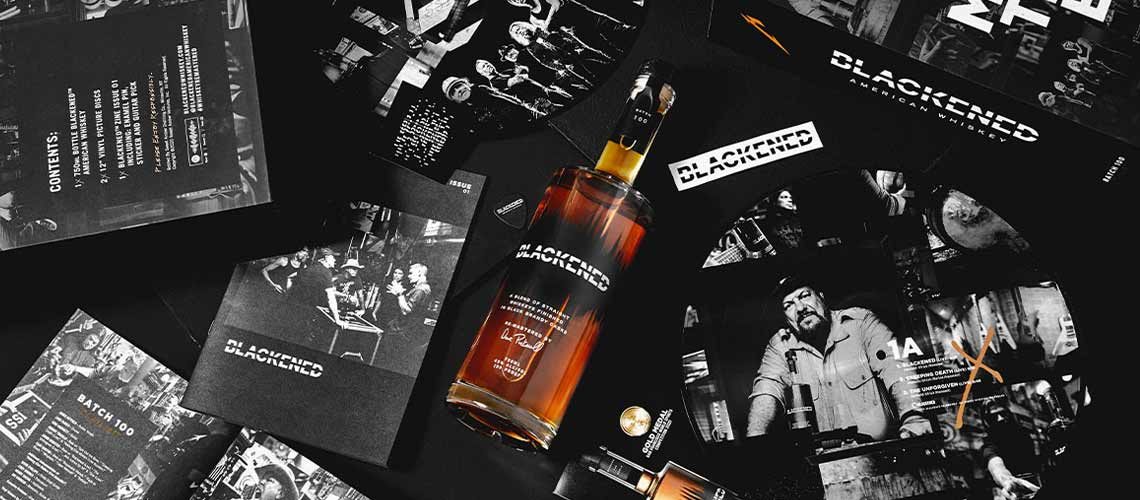 Metallica lanza un box de edición limitada de su whisky "Batch 100"
