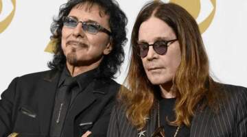 Ozzy Osbourne con Tony Iommi